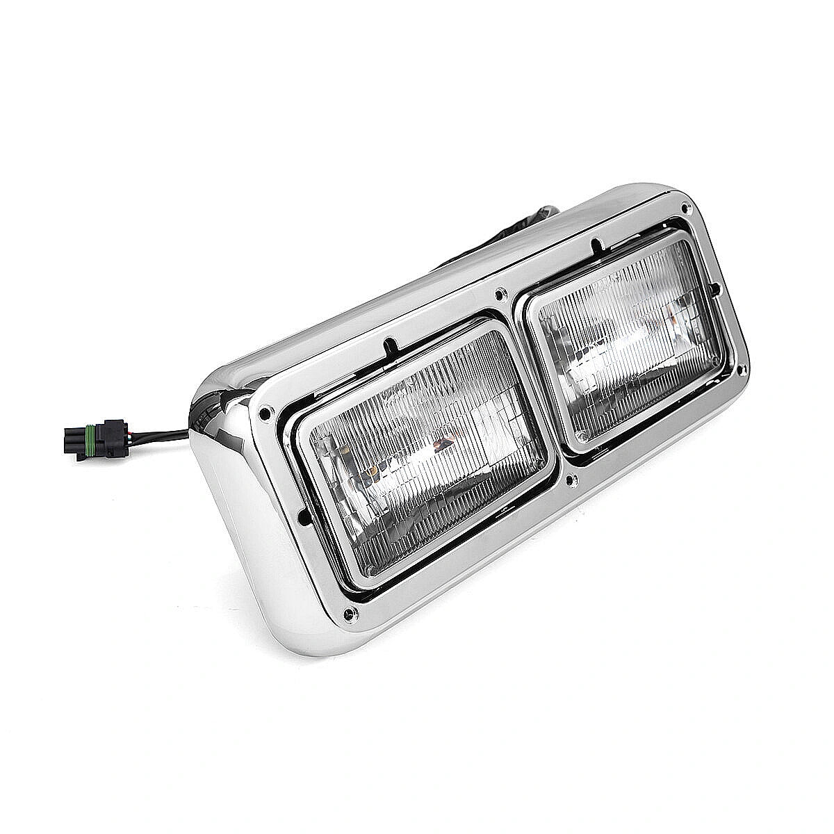 For Peterbilt 359/362/378/379 4×6 Halogen Headlights Pair – Direct Fit DOT Approved
