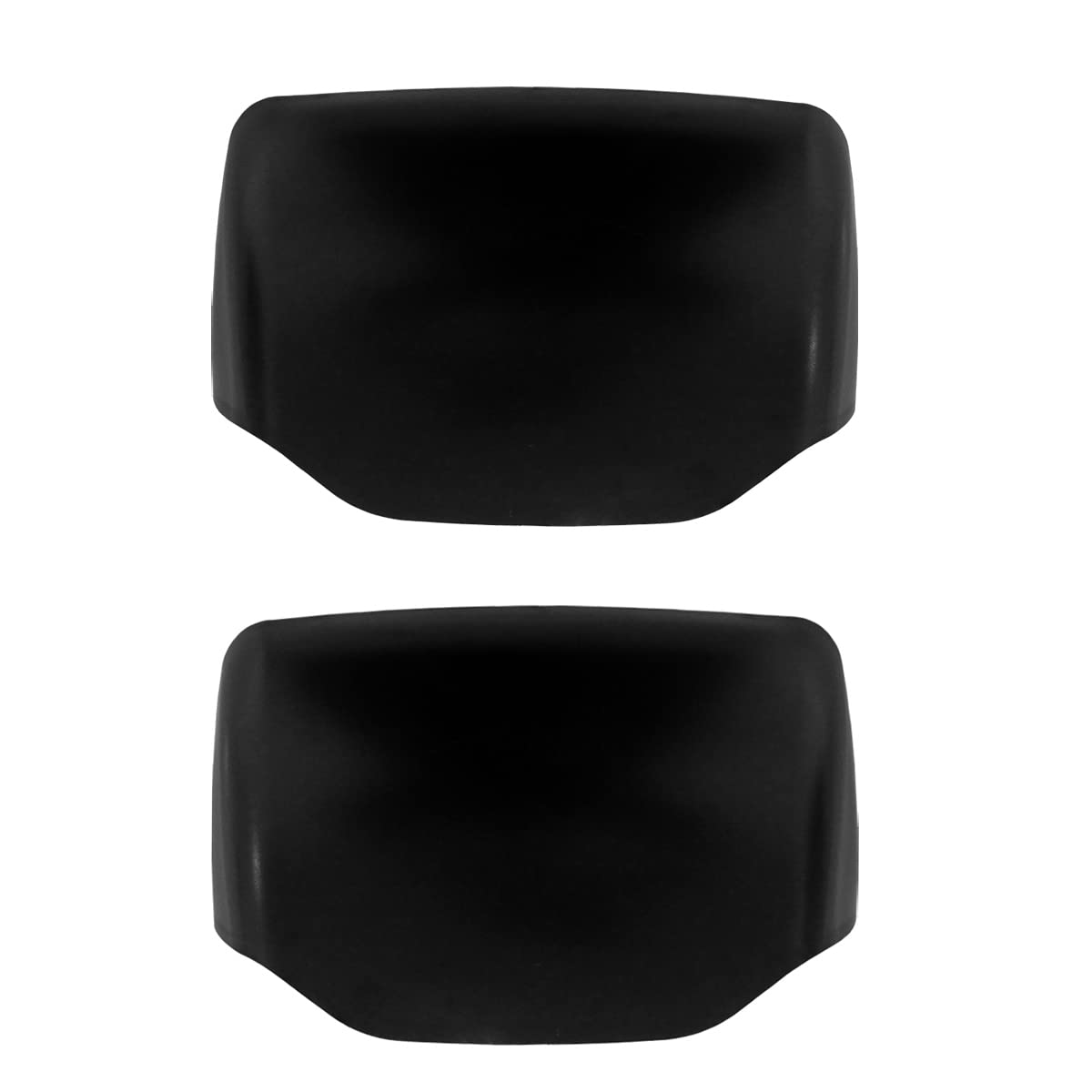 Peterbilt 579/587 Hood Mirror Covers Pair (2010–2021) – Black