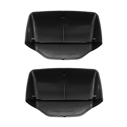 Peterbilt 579/587 Hood Mirror Covers Pair (2010–2021) – Black