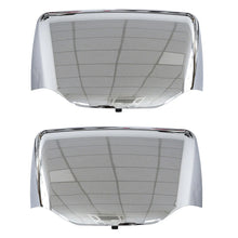 For Peterbilt 579/587 Hood Mirror Covers Pair (2010–2021) – Chrome