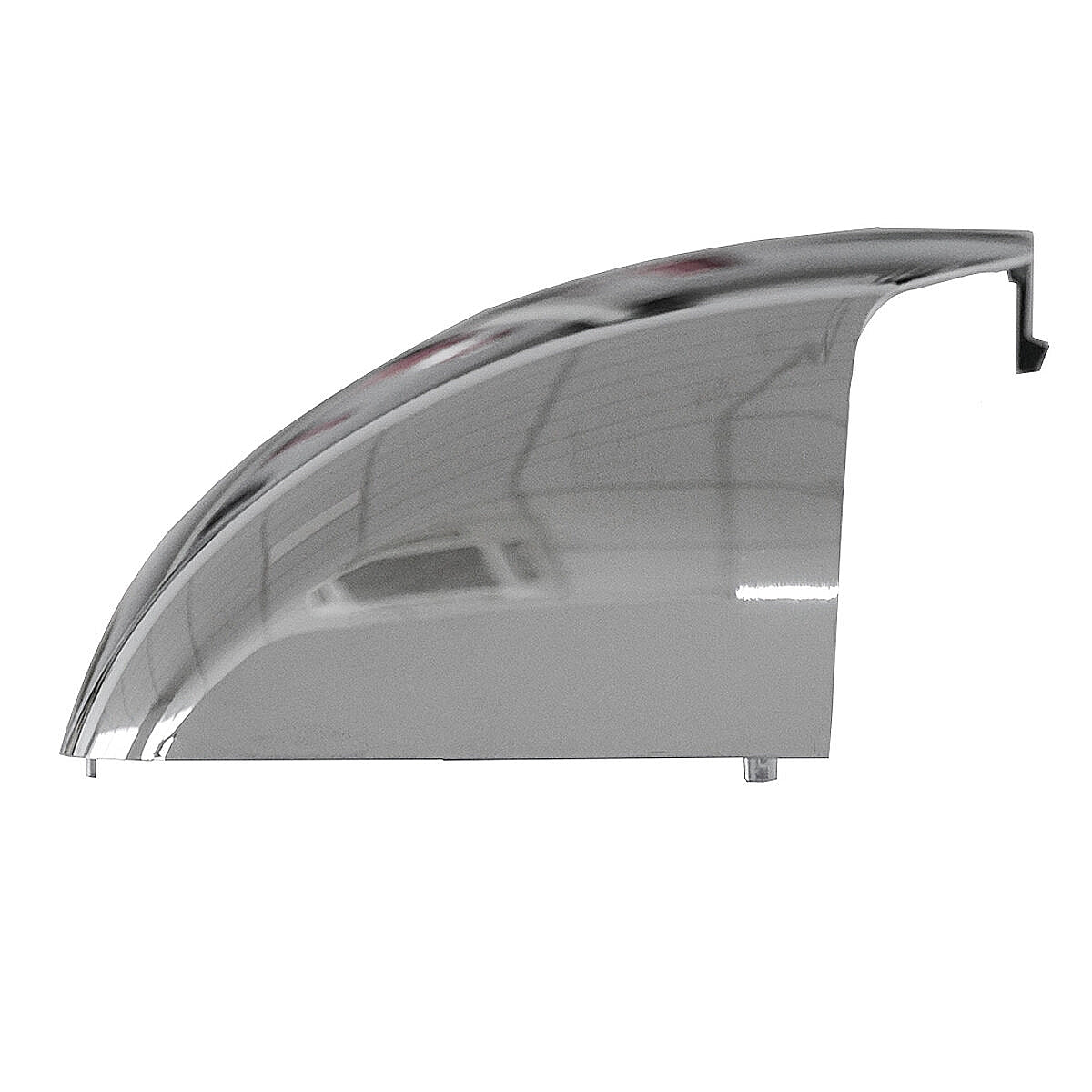For Peterbilt 579/587 Hood Mirror Covers Pair (2010–2021) – Chrome