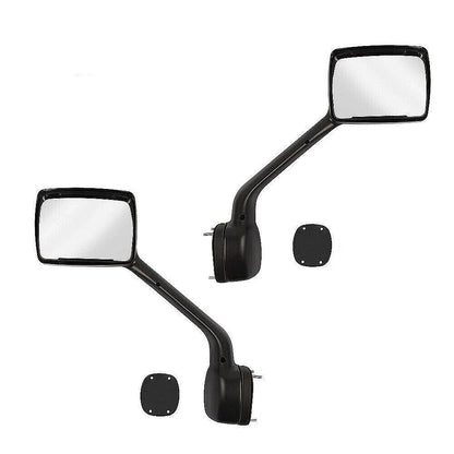 For Kenworth T680 Hood Mirrors Pair – Chrome (2000–2017)
