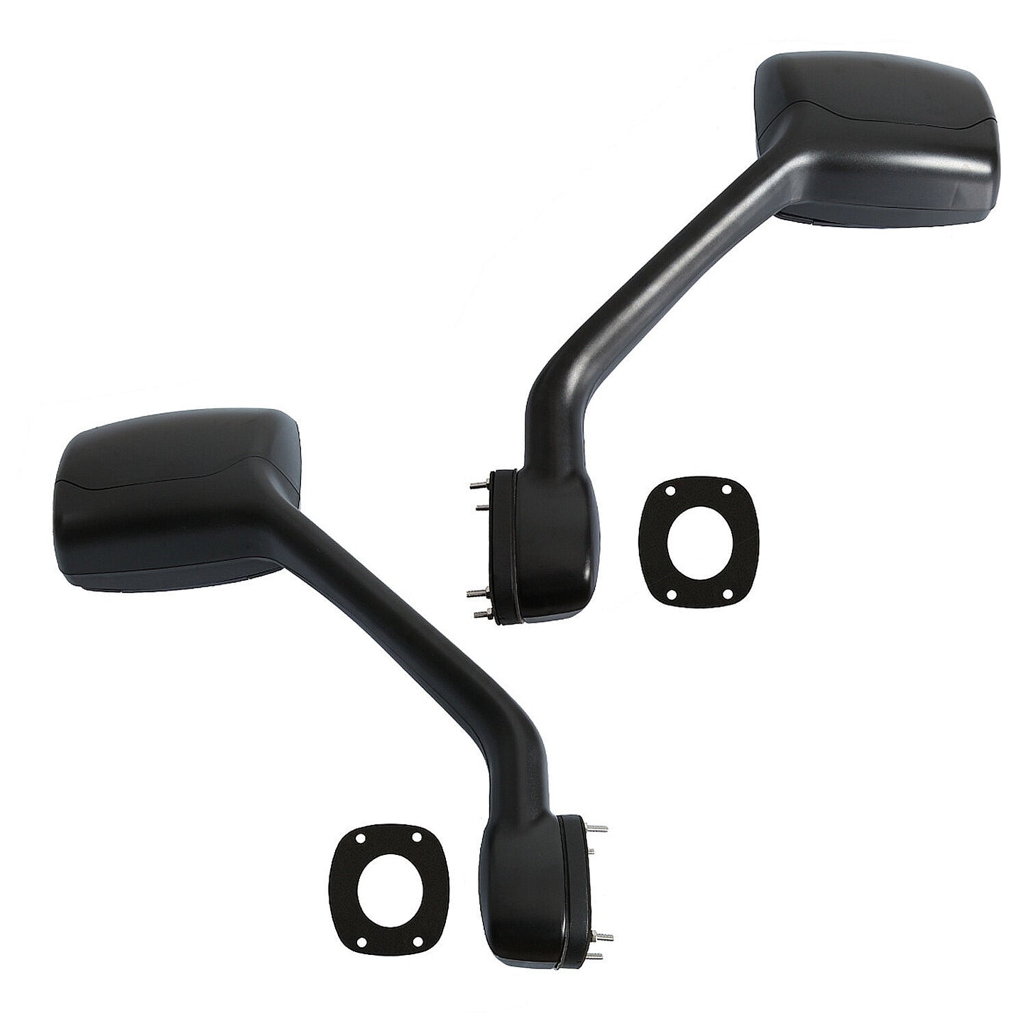 Peterbilt 579/587 Hood Mirror w/ Arm – Black (2010–2017)