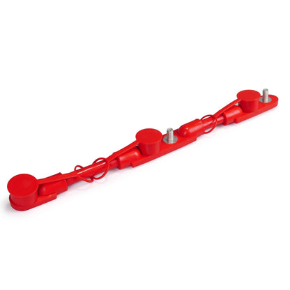 Negative Battery Cable Harness – 14" Overmolded Multi-Battery (2/3/4 Battery, Red/Black)
