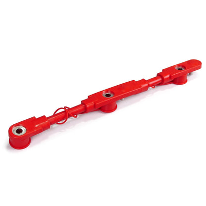 Negative Battery Cable Harness – 14" Overmolded Multi-Battery (2/3/4 Battery, Red/Black)