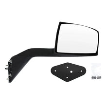 For Volvo VNL Black Hood Mirrors w/ Arms (2004–2014) – Hood Mount