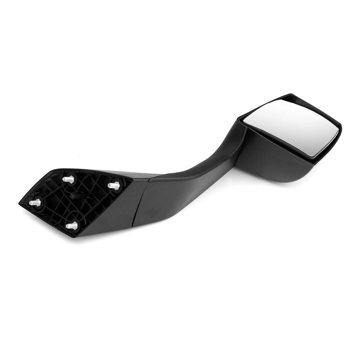 For Volvo VNL Black Hood Mirrors w/ Arms (2004–2014) – Hood Mount