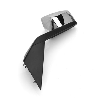 Volvo VNL Chrome Hood Mirrors w/ Arms (2004–2014) – Hood Mount