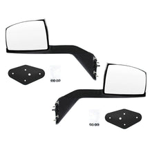 Volvo VNL Chrome Hood Mirrors w/ Arms (2004–2014) – Hood Mount