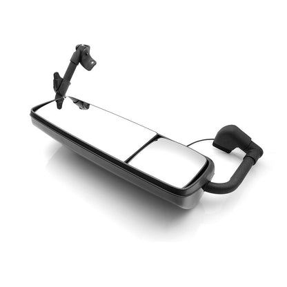 For Volvo VNL Door Mirror Assembly – Black Heated Power w/ LED Turn Signal (2004–2017)