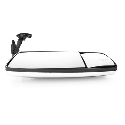 For Volvo VNL Door Mirror Assembly – Chrome Heated Power w/ LED Turn Signal (2004–2017)