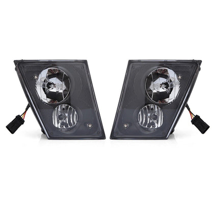 Volvo VNL/VNM Front Fog Lights Pair (2004–2015) – DRL w/ Bulbs, Waterproof