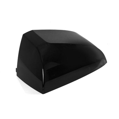 Volvo VN/VNL/VNM Hood Mirror Covers Pair (2004–2017) – Chrome / Black