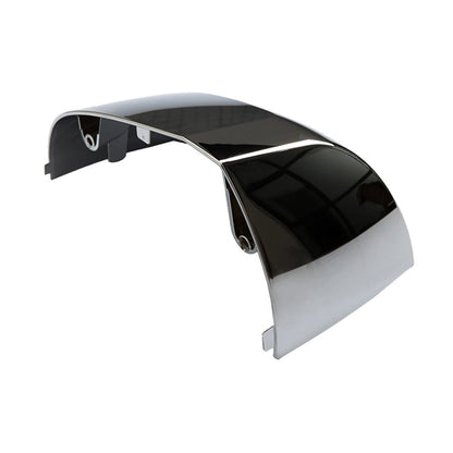 Volvo VN/VNL/VNM Hood Mirror Covers Pair (2004–2017) – Chrome / Black