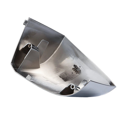 Volvo VN/VNL/VNM Hood Mirror Covers Pair (2004–2017) – Chrome / Black