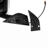 Black Heated Power Door Mirror for Freightliner Cascadia 2018+ - RoadWest Truck Parts - B09WTW7ZL6 - High Soar