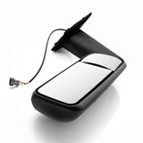 Black Heated Power Door Mirror for Freightliner Cascadia 2018+ - RoadWest Truck Parts - B09WTW7ZL6 - High Soar