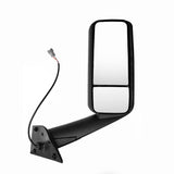 Black Heated Power Door Mirror for Freightliner Cascadia 2018+ - RoadWest Truck Parts - B09WTW7ZL6 - High Soar