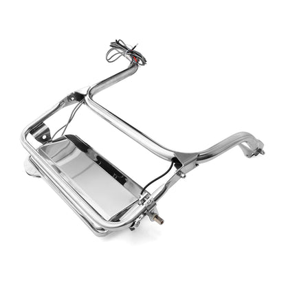 Chrome Heated Door Mirror Assembly for Peterbilt 325 - 389 Trucks - RoadWest Truck Parts - MZ-3801-L - High Soar