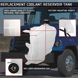 Coolant Reservoir 603 - 5104 for International / IC TranStar (2591625C92) - RoadWest Truck Parts - MZ-97300AU - High Soar