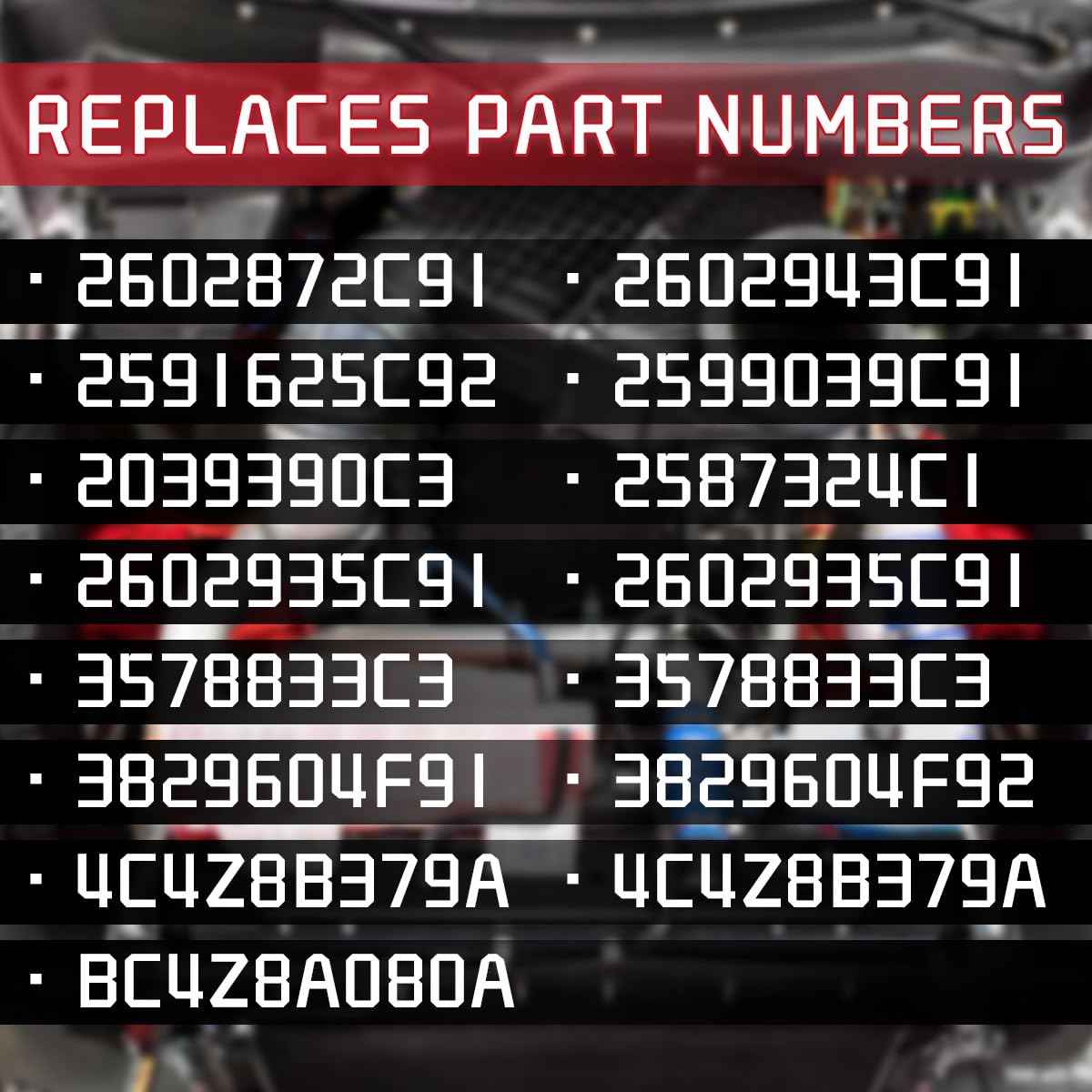 Coolant Reservoir 603 - 5104 for International / IC TranStar (2591625C92) - RoadWest Truck Parts - MZ-97300AU - High Soar
