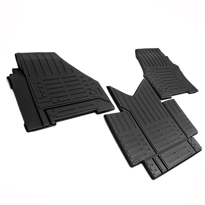 Freightliner Cascadia 116/126 Floor Mats (2018–2021) – All - Weather TPV (Front + Center Set) - RoadWest Truck Parts - MZ-86305 - High Soar