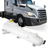 Freightliner Cascadia Coolant Reservoir / Overflow Tank 12.8L (2018–2022) – 603 - 1316, Replaces A0532836000 - RoadWest Truck Parts - B09WK8F31D - High Soar