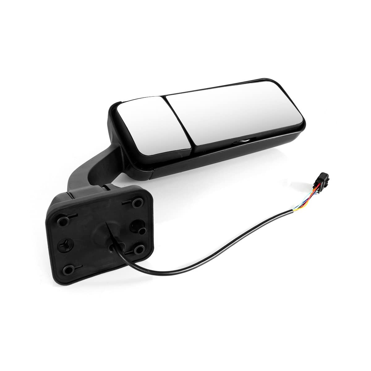 Freightliner Cascadia Door Mirror – Chrome (2008–2016) (RH Passenger) - RoadWest Truck Parts - MZ-8701B-R - High Soar