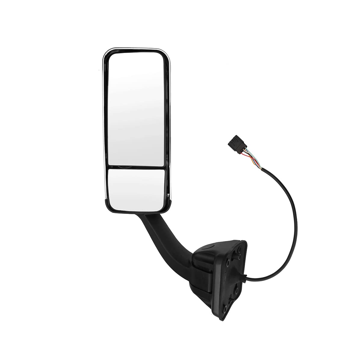 Freightliner Cascadia Door Mirror – Chrome (2008–2016) (RH Passenger) - RoadWest Truck Parts - MZ-8701B-R - High Soar