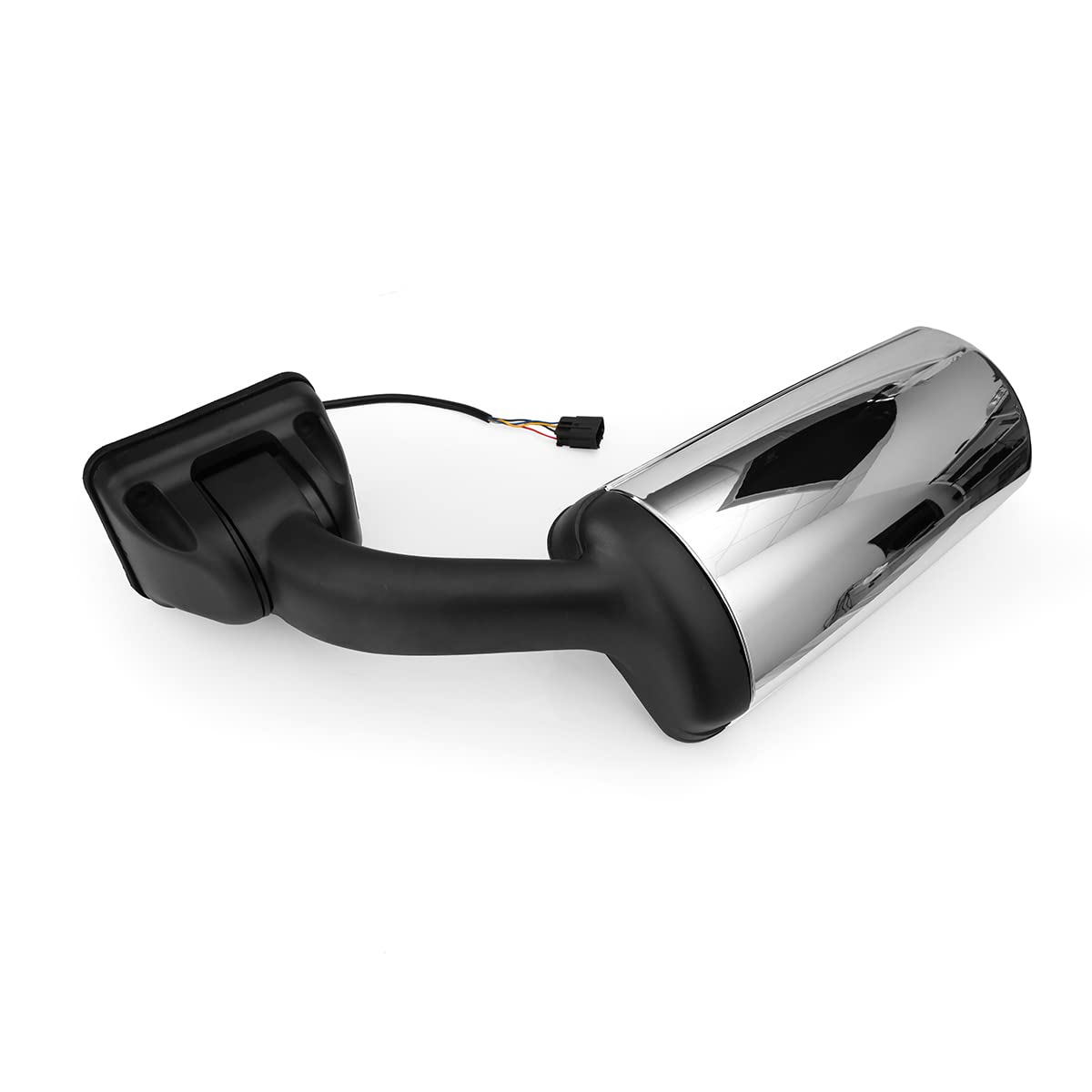 Freightliner Cascadia Door Mirror – Chrome (2008–2016) (RH Passenger) - RoadWest Truck Parts - MZ-8701B-R - High Soar