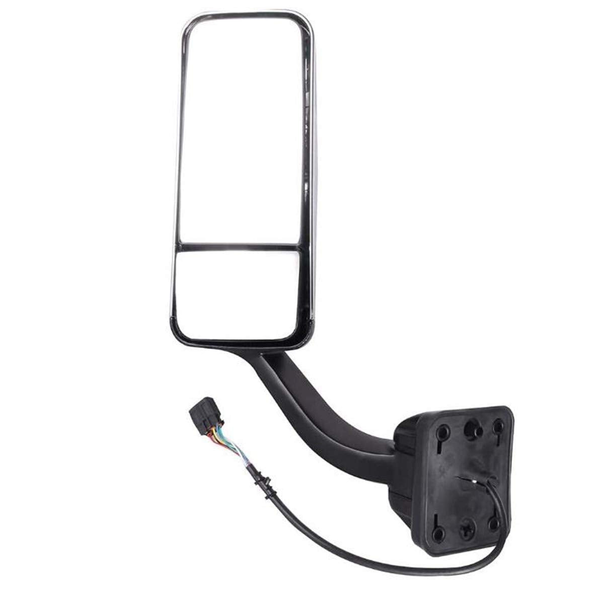 Freightliner Cascadia Door Mirror – Chrome (2008–2016) (RH Passenger) - RoadWest Truck Parts - MZ-8701B-R - High Soar