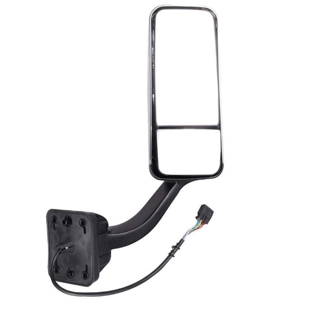 Freightliner Cascadia Door Mirror – Chrome (2008–2016) (RH Passenger) - RoadWest Truck Parts - MZ-8701B-R - High Soar