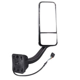 Freightliner Cascadia Door Mirror – Chrome (2008–2016) (RH Passenger) - RoadWest Truck Parts - MZ-8701B-R - High Soar
