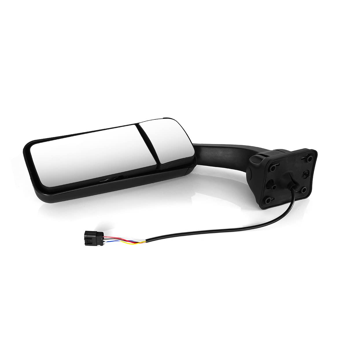 Freightliner Cascadia Door Mirror – Chrome (2008–2016) (RH Passenger) - RoadWest Truck Parts - MZ-8701B-R - High Soar