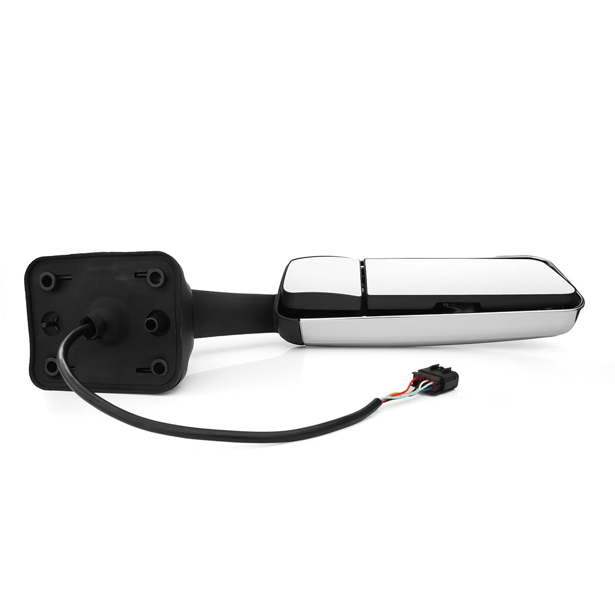 Freightliner Cascadia Door Mirror – Chrome (2008–2016) (RH Passenger) - RoadWest Truck Parts - MZ-8701B-R - High Soar