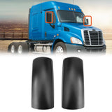Freightliner Cascadia Door Mirror Covers Pair – Black (2008–2015) - RoadWest Truck Parts - B09WTX1XDJ - High Soar