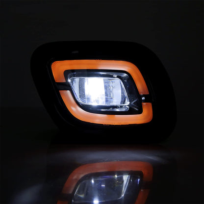 Freightliner Cascadia Front Fog Light Pair (2008–2017) – LED / Halogen - RoadWest Truck Parts - B09WTKJR8S - High Soar