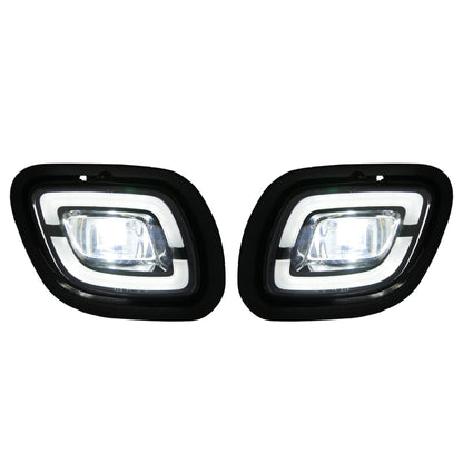 Freightliner Cascadia Front Fog Light Pair (2008–2017) – LED / Halogen - RoadWest Truck Parts - B09WTKJR8S - High Soar