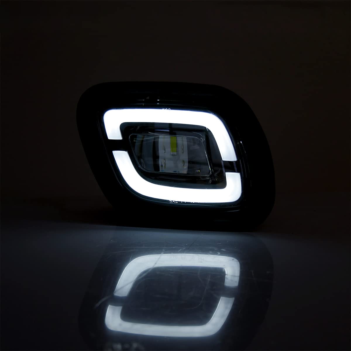 Freightliner Cascadia Front Fog Light Pair (2008–2017) – LED / Halogen - RoadWest Truck Parts - B09WTKJR8S - High Soar