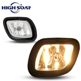 Freightliner Cascadia Front Fog Light Pair (2008–2017) – LED / Halogen - RoadWest Truck Parts - B09WTNL3DJ - High Soar