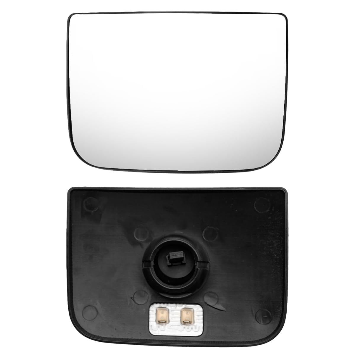 Freightliner Cascadia Heated Lower Mirror Glass (2018–2024) – Wide - Angle Convex, OEM Replacement - RoadWest Truck Parts - B0FYNXX7K9 - High Soar