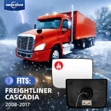Freightliner Cascadia Heated Mirror Glass (2007–2018) – Small Convex Wide - Angle - RoadWest Truck Parts - B09WTZ46JS - High Soar