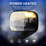 Freightliner Cascadia Hood Mirror Assembly Pair – Heated, Black (2018–2020) - RoadWest Truck Parts - B09WTTB7HH - High Soar