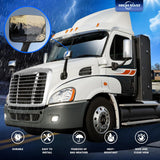 Freightliner Cascadia Hood Mirror – Black (2008–2017) (RH Passenger) - RoadWest Truck Parts - B09WTZ2D5C - High Soar