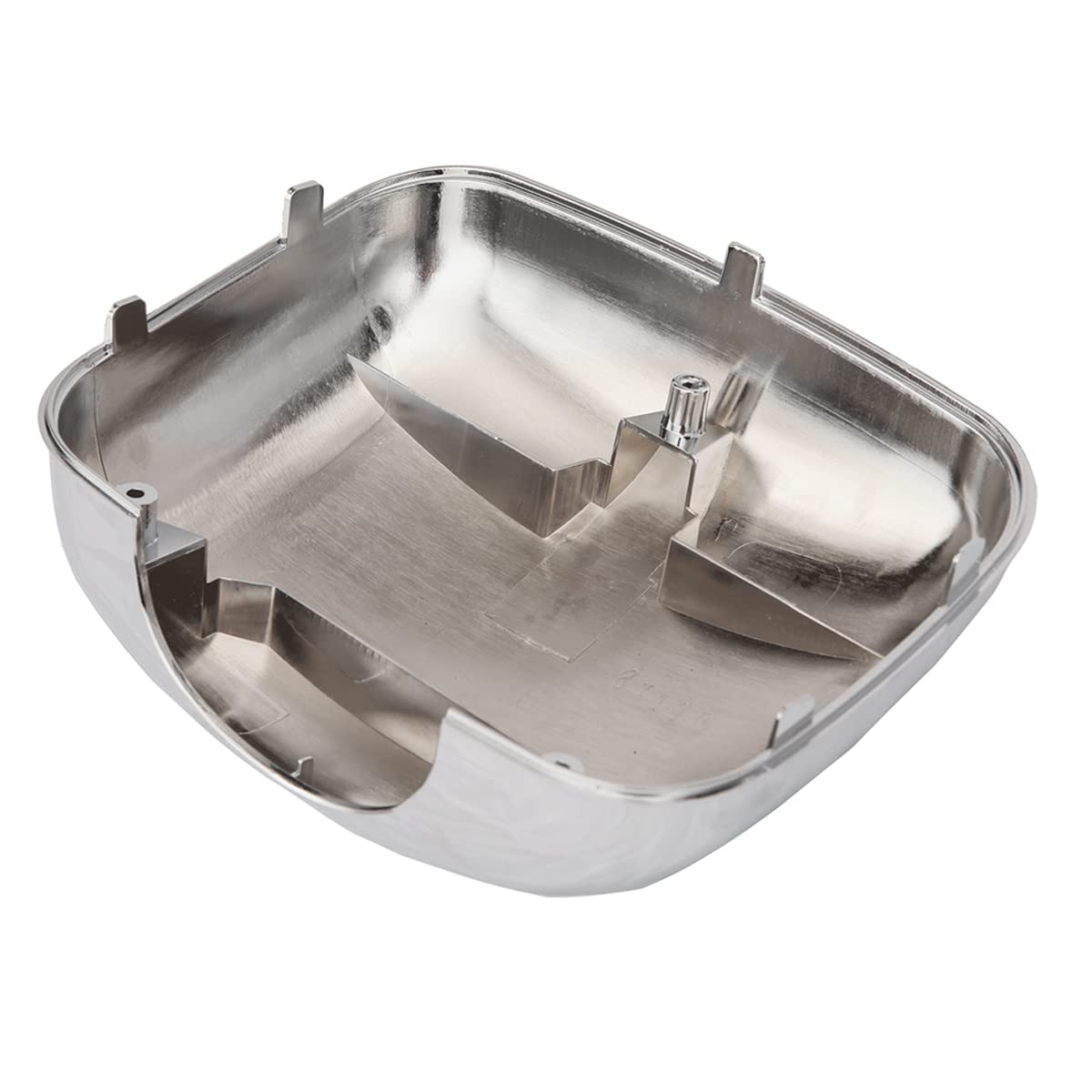 Freightliner Cascadia Hood Mirror Covers Pair (2008–2017) – Chrome / Black - RoadWest Truck Parts - B09WT52K4R - High Soar