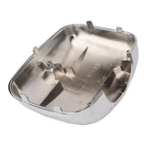 Freightliner Cascadia Hood Mirror Covers Pair (2008–2017) – Chrome / Black - RoadWest Truck Parts - B09WT52K4R - High Soar