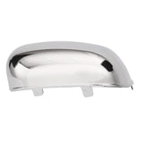 Freightliner Cascadia Hood Mirror Covers Pair (2008–2017) – Chrome / Black - RoadWest Truck Parts - B09WT52K4R - High Soar