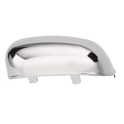 Freightliner Cascadia Hood Mirror Covers Pair (2008–2017) – Chrome / Black - RoadWest Truck Parts - B09WT52K4R - High Soar