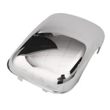 Freightliner Cascadia Hood Mirror Covers Pair (2008–2017) – Chrome / Black - RoadWest Truck Parts - B09WT52K4R - High Soar