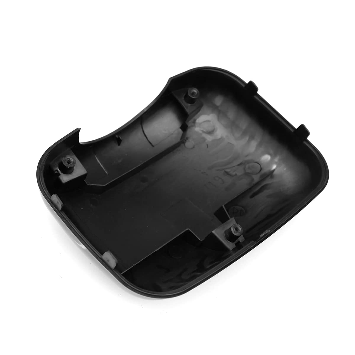 Freightliner Cascadia Hood Mirror Covers Pair (2008–2017) – Chrome / Black - RoadWest Truck Parts - B09WT52K4R - High Soar